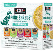 KOHA emballage avant du pack variété montrant les cinq saveurs et l'attrait