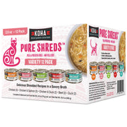 KOHA face avant du pack varié montrant les cinq saveurs et bénéfice qualité