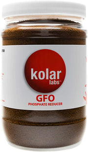 Kolar Labs bouteille avant emballage montrant GFO Bayoxide efficacité