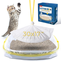 KONE emballage de 26 sacs pour litière, rangement pratique