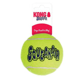 KONG AirDog vue avant montrant la texture et la forme, jouet durable