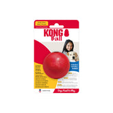 KONG balle face avant montrant l’emballage et la visibilité rouge