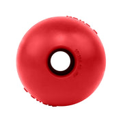 KONG balle face avant rouge visible, robustesse et attrait pour le jeu