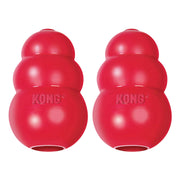 KONG jouet classique avant packaging montrant durabilité KONG bénéfice sécurité