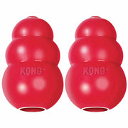 KONG visage et emballage montrant le jouet robuste KONG et sécurité