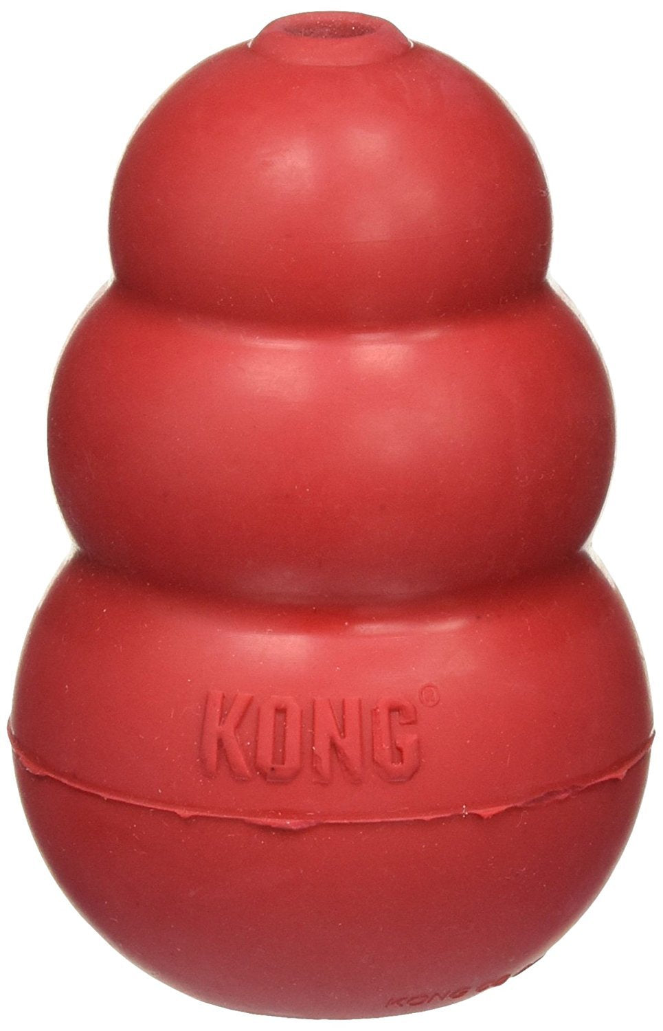 KONG jouet Classic medium rouge emballage avant montre lot de 2 pour jeux durables