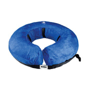 KONG collier gonflable vue de face montrant confort et protection