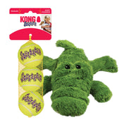 KONG Cozie Ali devant montrant forme d’alligator et attraction visuelle