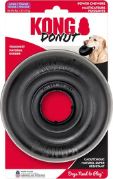 KONG donut vue de face montrant la forme et robustesse pour jeu long