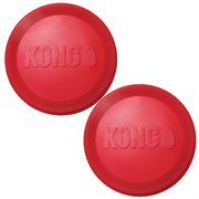 KONG Flyer recto emballage montrant lot de 2 et sécurité de jeu