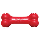 KONG Goodie Bone vue avant avec emballage montrant robustesse et utilisation sûre