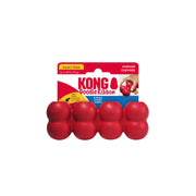 KONG Goodie Ribbon face avant montrant la forme d'os et l'attrait visuel