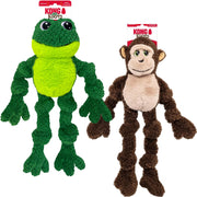 KONG grenouille face montrant visage brodé et attrait visuel