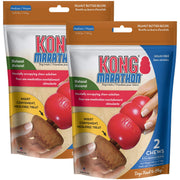 KONG paquet avant montrant friandises et emballage, favorise jeu prolongé