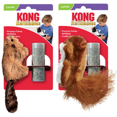 KONG peluche avant du duo montrant le design attrayant et sécurité pour le jeu