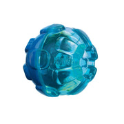 KONG vue avant du Rewards Ball montrant la forme durable et l’ouverture pratique