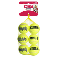 KONG SqueakAir face avant de l'emballage montrant le lot, rassure sur la qualité
