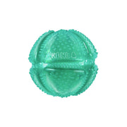KONG Squeezz Dental Ball vue avant montrant conception polyvalente et attrayante
