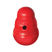 KONG Wobbler vue avant montrant la forme stable pour jeu et distribution