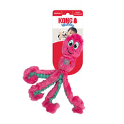 KONG Wubba Octopus vue avant montrant la forme et l'attrait pour jouer