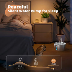 KOOGMOON pompe ultra-silencieuse montrée en coupe pour fonctionnement discret