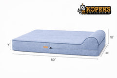 KOPEKS housse zippée ouverte doublure imperméable pour protection