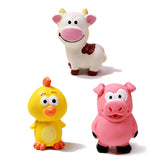 KrauzPet emballage avant montrant le lot de trois jouets pour chiots, attractif