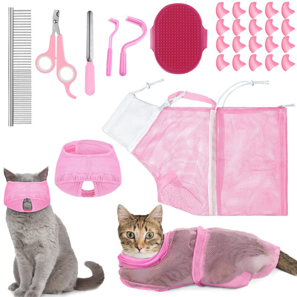 Kritkin sac de bain face avant montrant la fermeture et la couleur rose, sécurité et confort