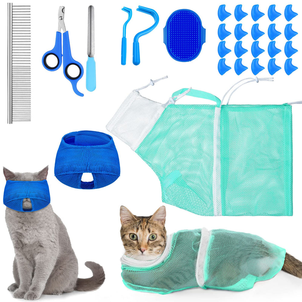 Kritkin sac de bain bleu-turquoise montrant fermeture sécurisée et protection