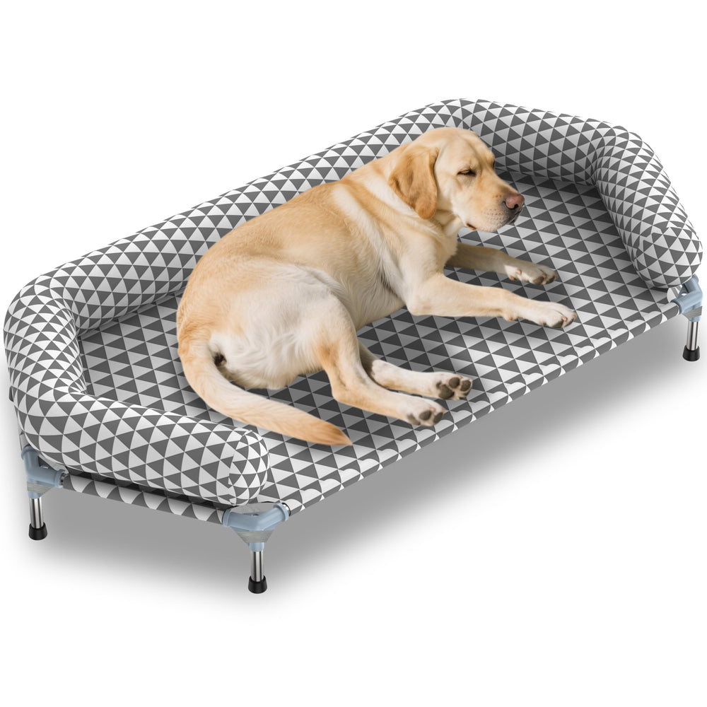 Kuntrust lit orthopédique face montrant la surface spacieuse et confortable
