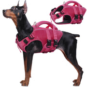 Kuoser gilet de sauvetage devant rose visible pour sécurité
