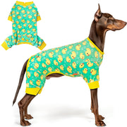KYEESE pyjama chien face avant montrant coupe et imprimé, confortable