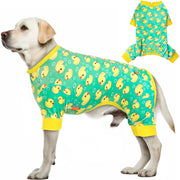 KYEESE pyjama velours face avant, confort visible pour chien