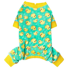 KYEESE pyjama velours face vue frontale, confort pour petits chiens
