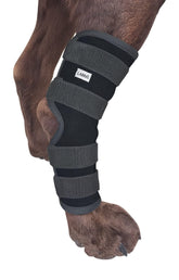 Labra attelle hock vue avant montrant le maintien et la fermeture ajustable