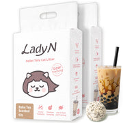 Lady N emballage avant boba tea montrant bénéfice fraîcheur