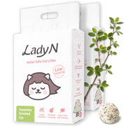 Lady N emballage avant montrant le sac 18 lb et bénéfice praticité