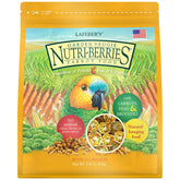 LAFEBER'S emballage Garden Veggie Nutri-Berries montrant format 3 lb et bénéfice stimulation