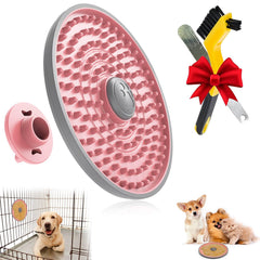 Lalolee tapis rose vu de face montrant sa surface texturée et apaisante