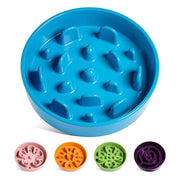 LE TAUCI gamelle vue de face bleu vortex, design stimulant pour repas plus lents