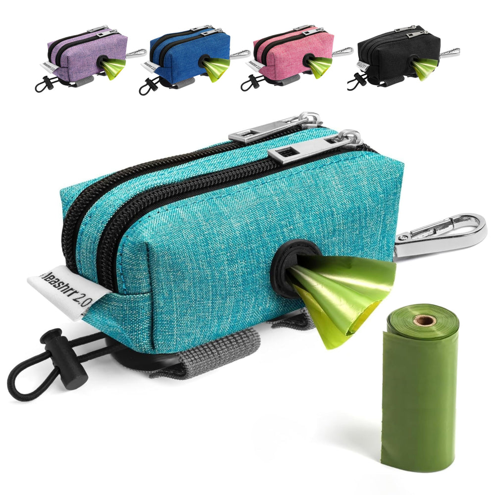 Leashrr 2.0 face avant montrant design compact et rangement pratique