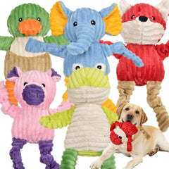 LECHONG pack 5 jouets peluches montrant la variété et l'intérêt