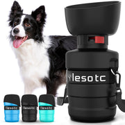 lesotc gourde face avant montrant la bouteille et le bol pratique, hydratation facile