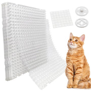 Ley's vue de face du tapis montrant taille et finition, protège meubles