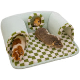 Lfokd tunnel-cachette avant emballage montrant la forme et la couleur verte, sécurité accrue