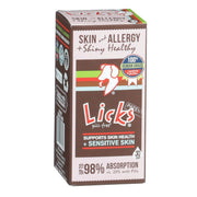 Licks pack avant montrant sachets pratiques et bénéfice confort
