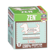 Licks Pill Free emballage avant montrant 30 sachets et praticité