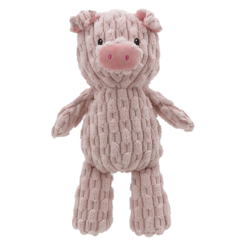 Linzy cochon vue frontale montrant forme et attrait pour le jeu