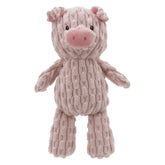 Linzy cochon vue frontale montrant forme et attrait pour le jeu