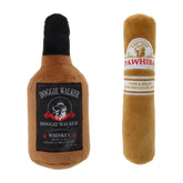Linzy peluche whisky face avant montrant design mignon et confort